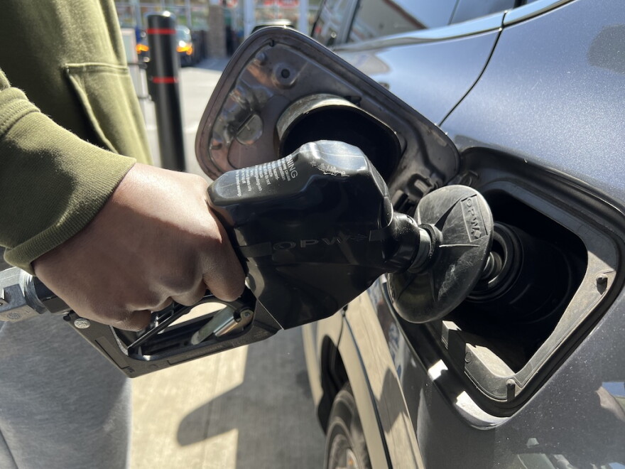New Mexico Attorney General Raúl Torrez joined California Attorney General Rob Bonta for a news conference Oct. 2, 2026, announcing a lawsuit against the Trump administration over revised fuel economy rules the AGs say will cause Americans to pay more at the pump.