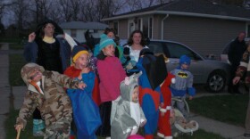 Beggars Night 2010 trick-or-treaters in Buffalo, NY. Beggars Night is celebrated annually on October 30 in some Buffalo-area neighborhoods.