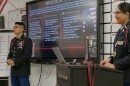 Cadets at South Fort Myers High School present their goals for JROTC and life during a recent accreditation session.