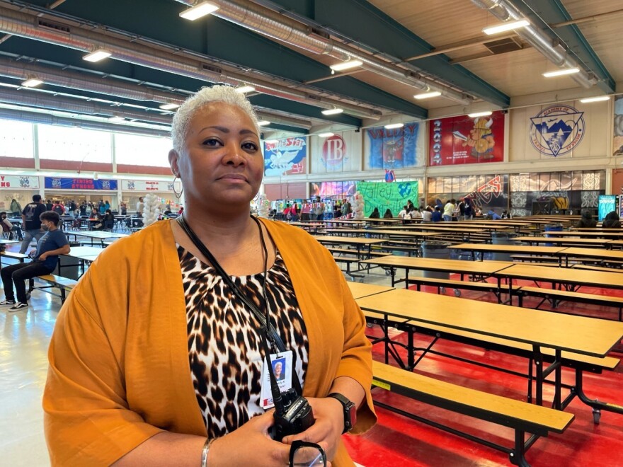 School principals like Kim Perry-Carter say there's a lot more anger and quick tempers among kids after more than a year in virtual learning and general social isolation.