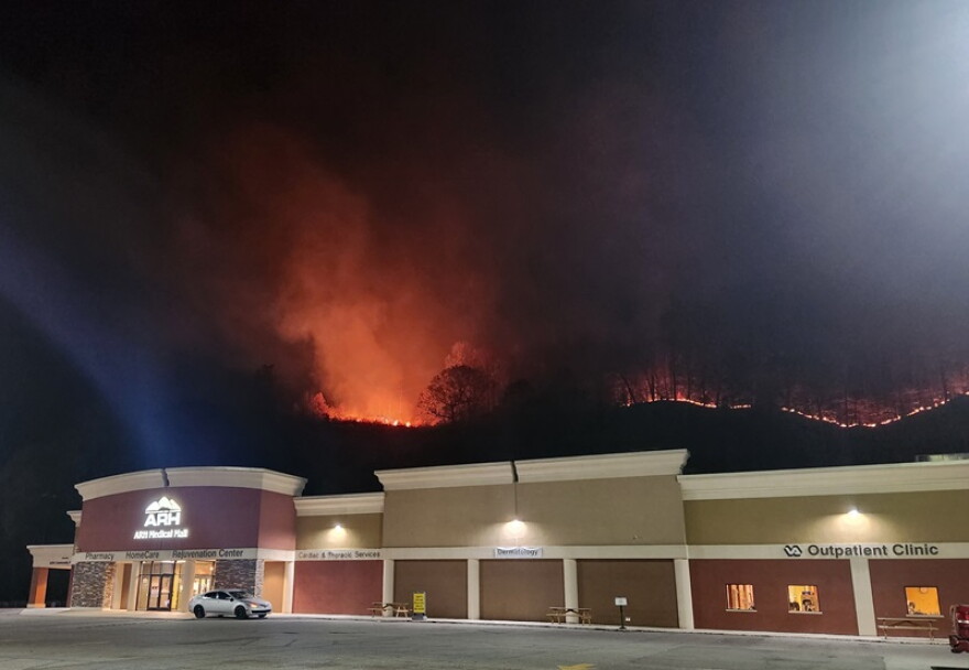 The Town Mountain fire in Hazard began Nov. 4 and was contained two days later, according to Steve Kull of the state Division of Forestry.
