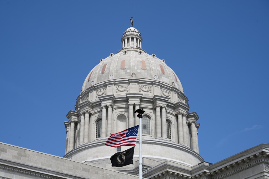The Missouri Capitol in Jefferson City on May 14