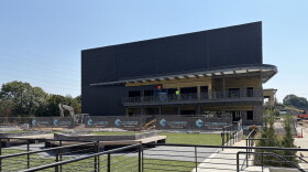 The Rail, a 2,000-seat entertainment venue, is the centerpiece of The Commons on Lexington's west side.