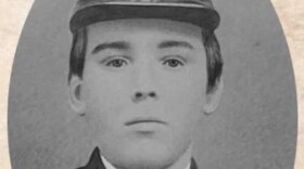 A photo of Horatio Quiggle from the cover of the book “Through the Civil War with the 14th Ohio Infantry:  Horatio Quiggle’s Memoir Service” - coedited by David Powell.