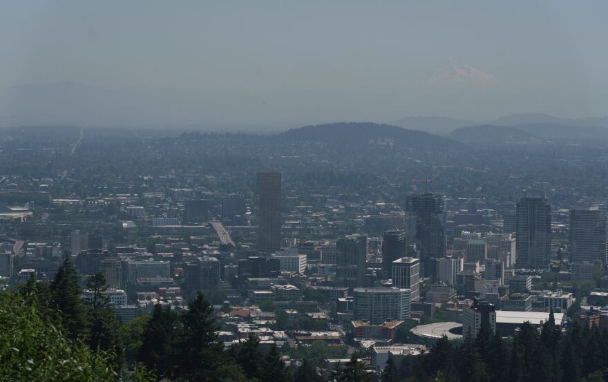 Residents and officials in the Northwest are having to adjust to longer, hotter heat waves following 2021’s deadly “heat dome," which prompted record temperatures and deaths. Just one year later, Portland saw poor air quality and triple temperatures again, as visible smog blanketed the city on July 26, 2022.