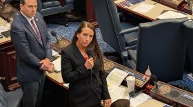 Florida Republican Rep. Monique Miller on the House floor on Feb. 19, 2026. (Photo by Mitch Perry/Florida Phoenix)