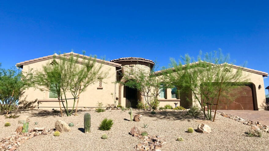 Desert landscaping hero