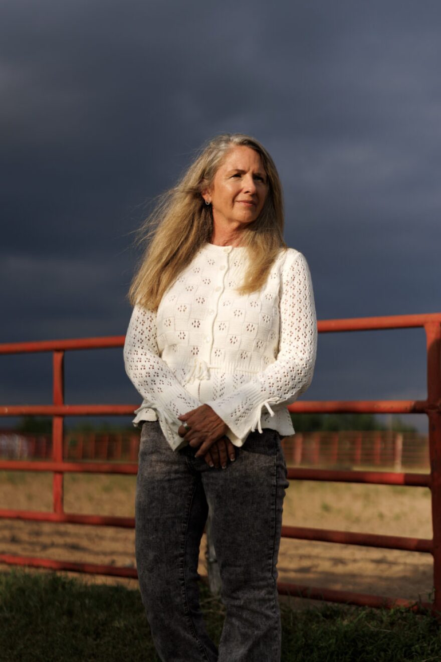 Sherri Clement at her home in Brenham on June 15.
