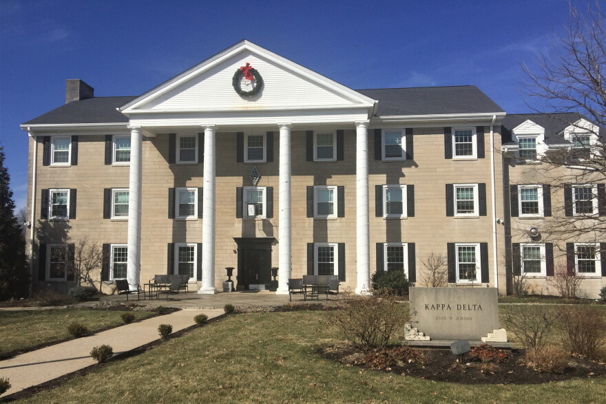 The Kappa Delta sorority house on IU's campus.