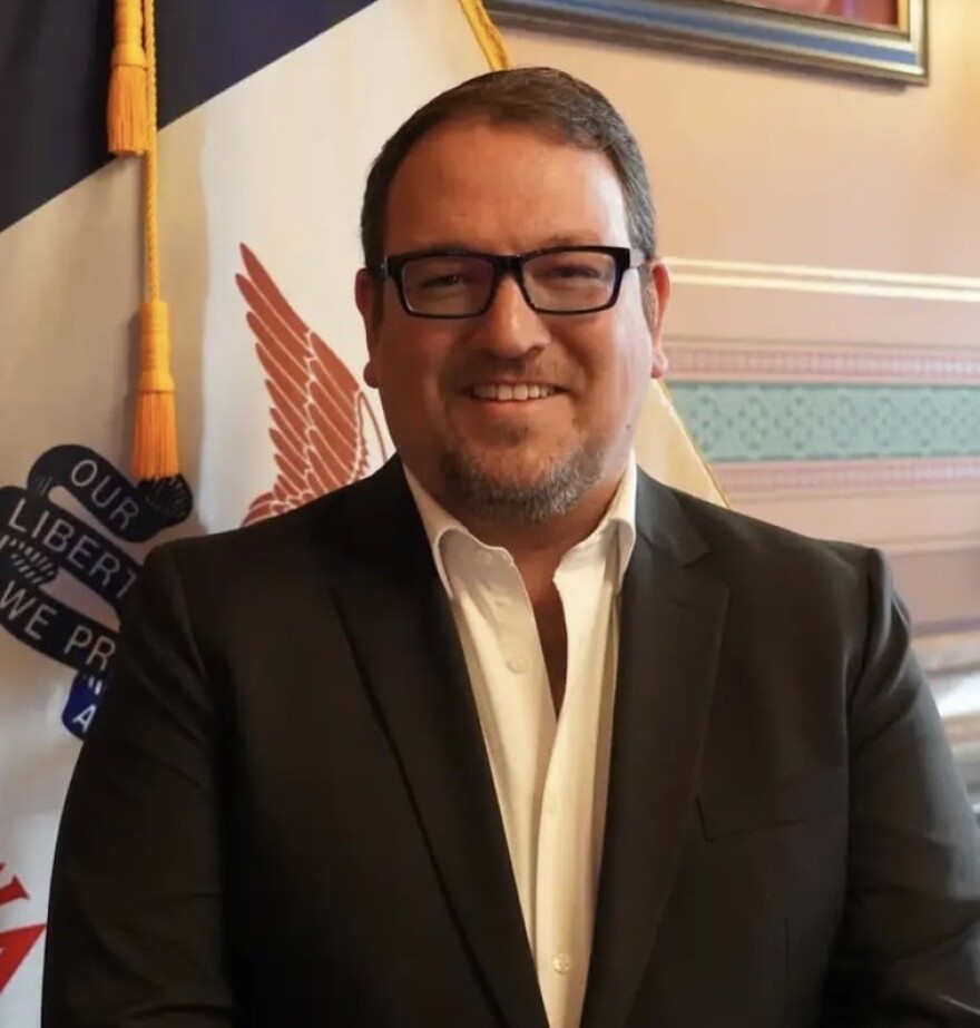 Dustin Durbin, of Dow City, Iowa.