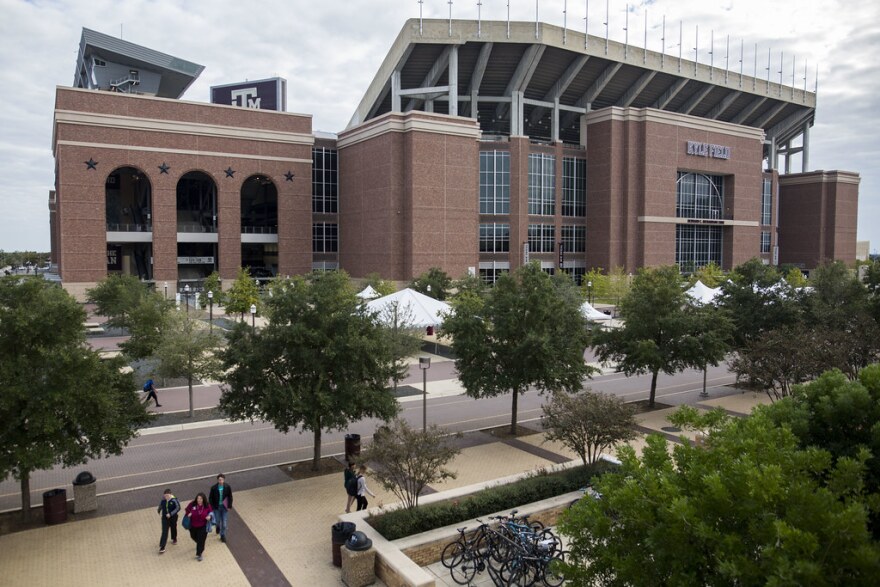 Texas A&M's Kyle Field holds over 100,000 people and is the largest in college football's Southeastern Conference.