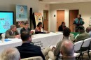 Elmira community action organization receives $7.5 million grant for Ernie Davis Community Center. Organization CEO Andrea Ogunwami speaks to community stakeholders during a press conference.