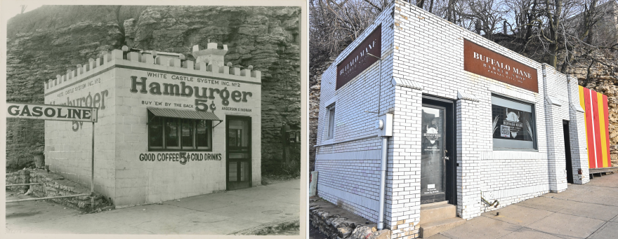 Buffalo Mane at 7th St. and Grand Blvd. was the location of Kansas City's second White Castle restaurant.