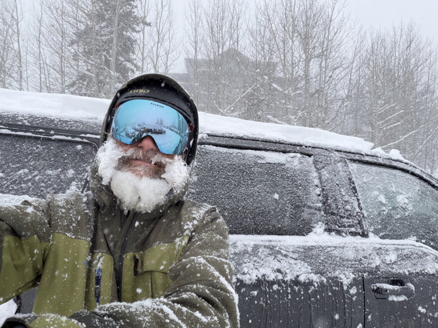 Jim Belcher was a dependable and reliable Morning Edition host at KSUT, even during extreme weather.