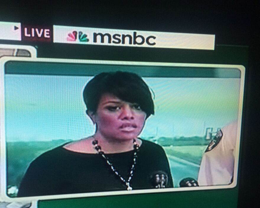 Mayor Stephanie Rawlings-Blake During Baltimore Riots