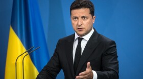 Ukrainian President Volodymyr Zelensky. (Stefanie Loos-Pool/Getty Images)