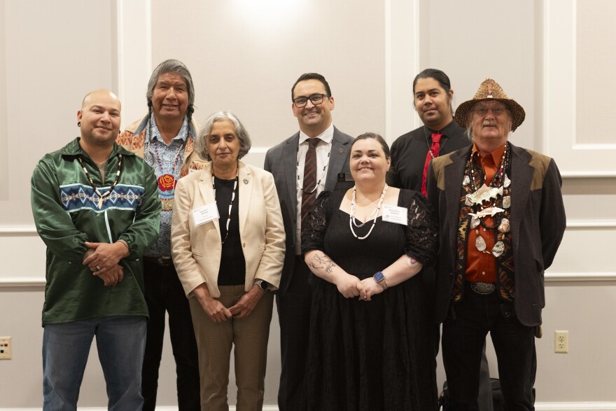 Group of smiling people.