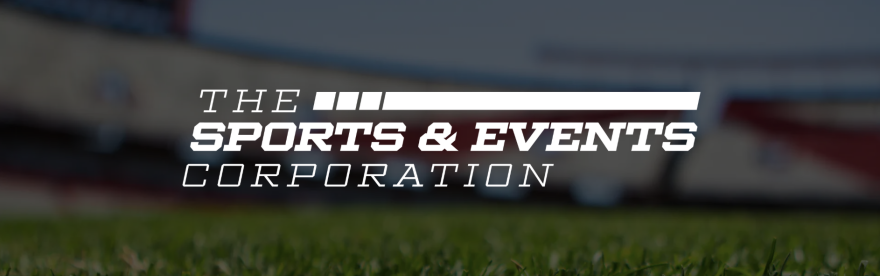 Logo for The Sports and Events Corporation.