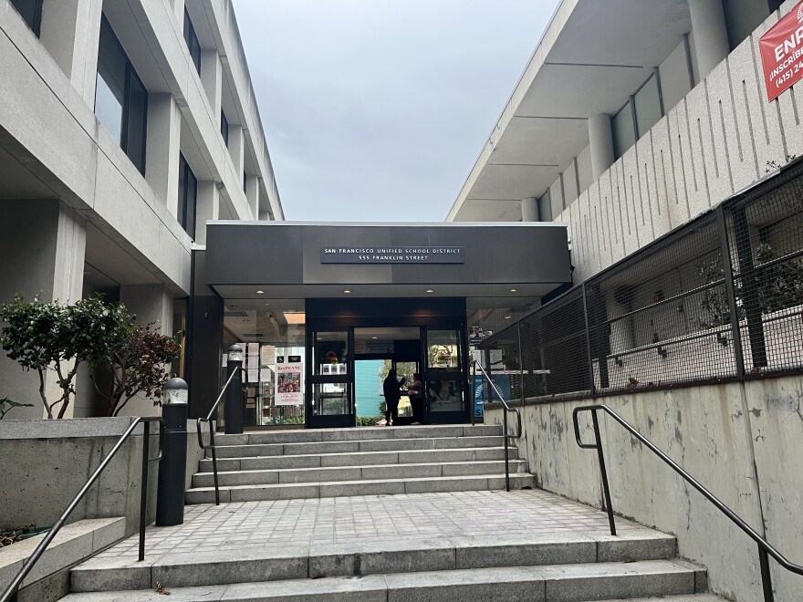 San Francisco Unified's administrative offices at 555 Franklin Street in San Francisco.