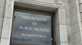 Outside the Department of Public Health