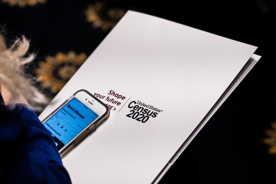 The U.S. Census Bureau is trying to encourage most households to get counted for the 2020 census by filling out an online form on their smartphones, tablets or personal computers.