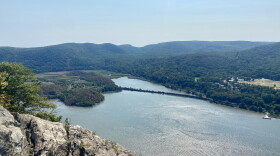 View of the Hudson River from Bear Mountain.