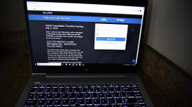 The Uplink system where Hoosiers can apply for unemployment benefits.