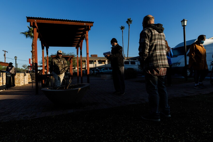 Grand Veterans Village is a transitional housing campus in Phoenix, one of the toughest places in the country to find affordable housing.