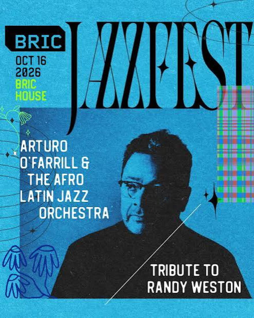 Arturo O'Farrill performs at BRIC JazzFest 2026 on Friday, October 16