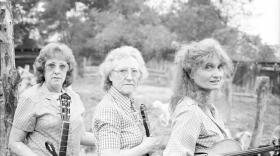 Pulaski banjo player Matokie Slaughter (center) recorded an album with her sister Virgie Worrell Richardson (left) and Alice Gerrard (right) in 1990.