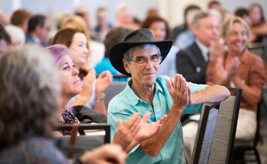 WHQR hosts their annual fundraising luncheon with guest speaker Leila Fadel, host of NPR’s Morning Edition, at Hotel Ballast in Wilmington on May 22, 2025.