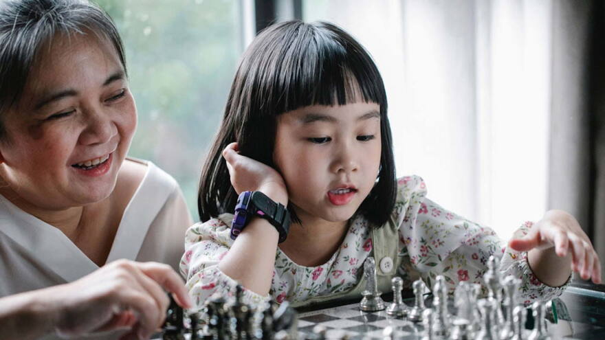 Cognitive Aging Study generational chess