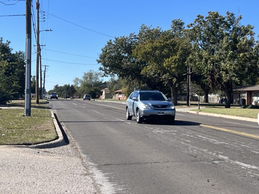 Sidewalks are missing along a section of Northwest 36th Street near North Portland Avenue in Oklahoma City. State transportation officials are developing a plan to make streets safer.