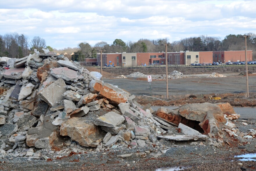 Pile of rubble