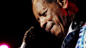 Ornette Coleman performs during the North Sea Jazz Festival in 2010.