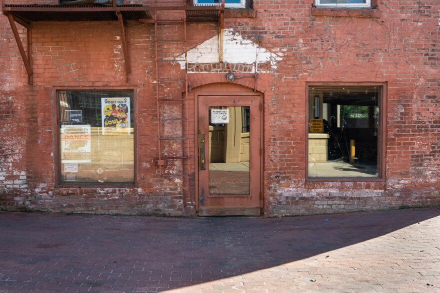 Eric Suher's dance club, The Basement, at 21 Center Street in Northampton, Massachusetts.