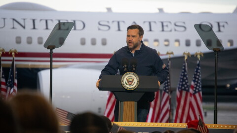 Vice President JD Vance rallied Republicans in Fairbanks in his first-ever visit to Alaska.