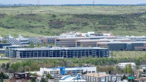 The campus at NREL, the National Renewable Energy Lab.