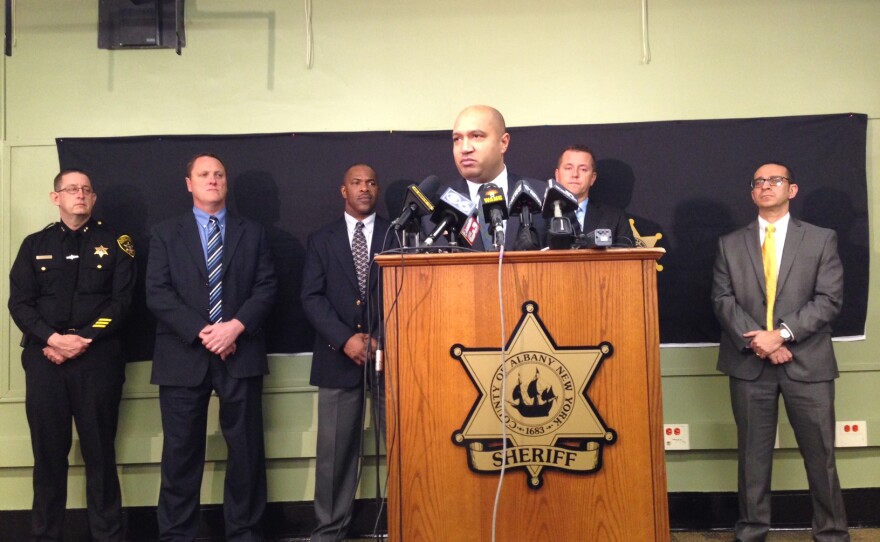 Albany County DA David Soares addressed the media in the early stages of the Kenneth White case.