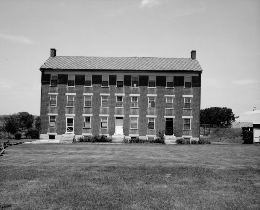 The bathhouse at the Shaker Village at South Union.