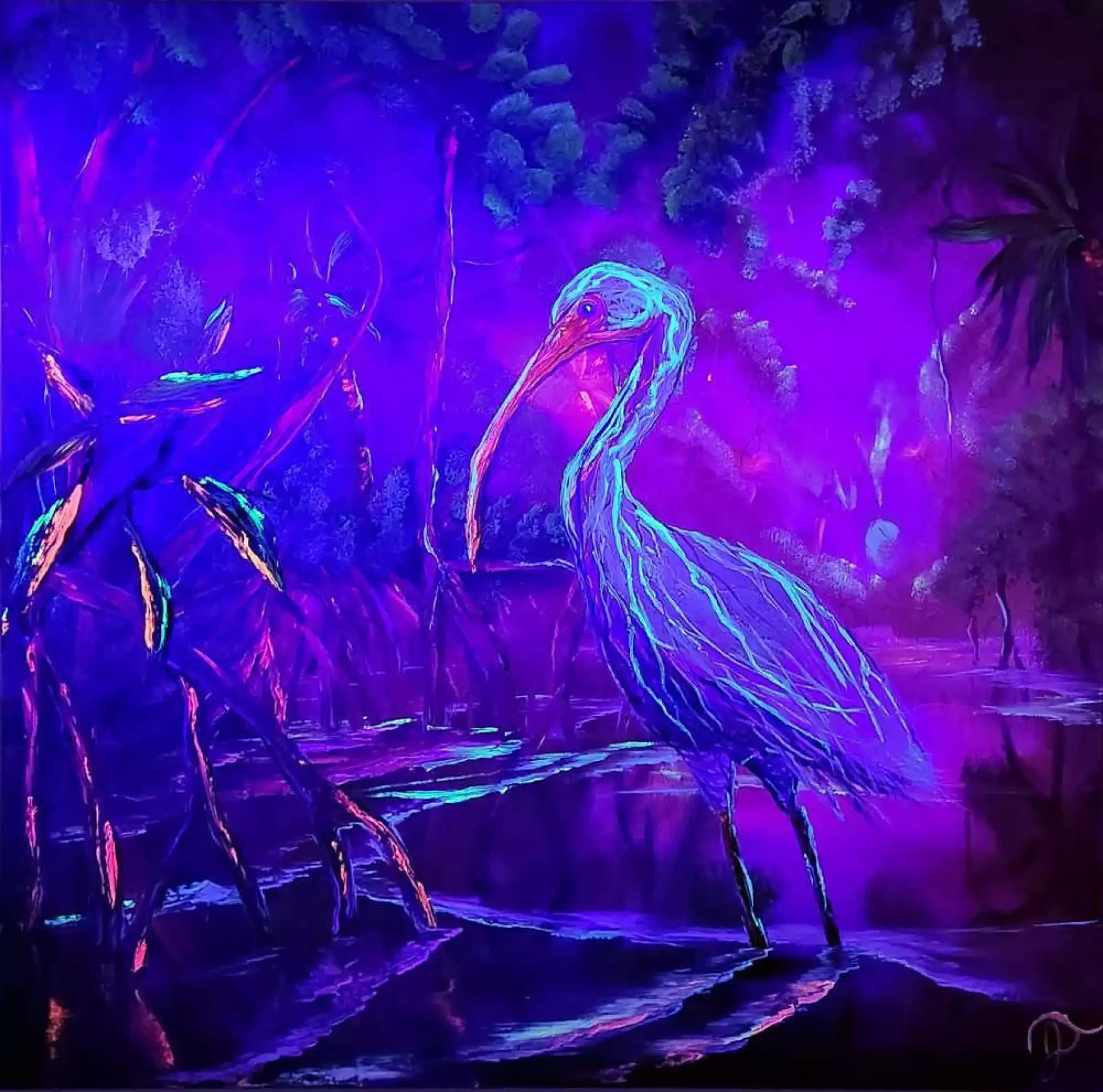 Sidney & Berne Davis Art Center features exhibition of UV works by painter and veterinarian Dr. Jackson Trescott episode artwork