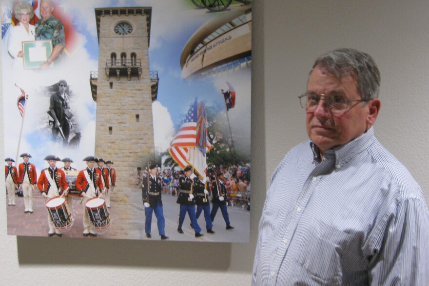 John Manguso at the Fort Sam Houston Museum says military bands date back to the Roman Empire.