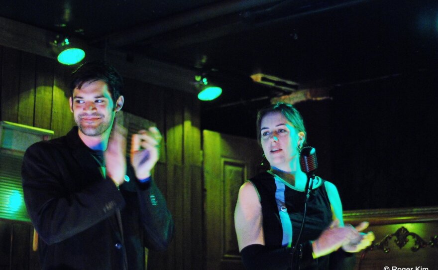 Alex Pinto and Laura Maguire of SF Offside Festival.