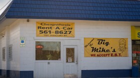 Cheapwheels Rent-A-Car. (Abbey Collins/Alaska Public Media)