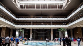 The rotunda on opening day (Jan. 21, 2026).