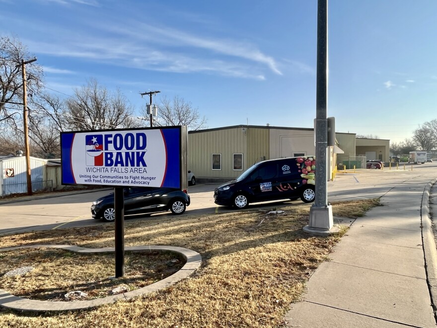 "I'm so proud of our staff and the way they stepped up and never turned back even when we were in the middle of that crisis," said Kara Nickens, CEO of the Wichita Falls Area Food Bank. "It's been humbling."