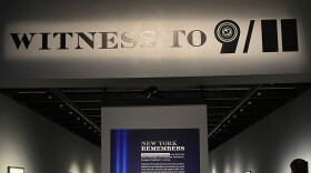 The "Witness to 9/11" exhibit at the New York State Museum in Albany, New York, featuring photographs from David Handschuh and Todd Maisel, as seen on Tuesday, Sept. 8, 2026.