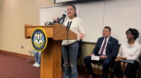Emily Rodriguez, a senior at New Britain High School, applied to the Connecticut Automatic Admissions Program in October. She plans to attend Central Connecticut State University in the fall, pursuing a degree in education.