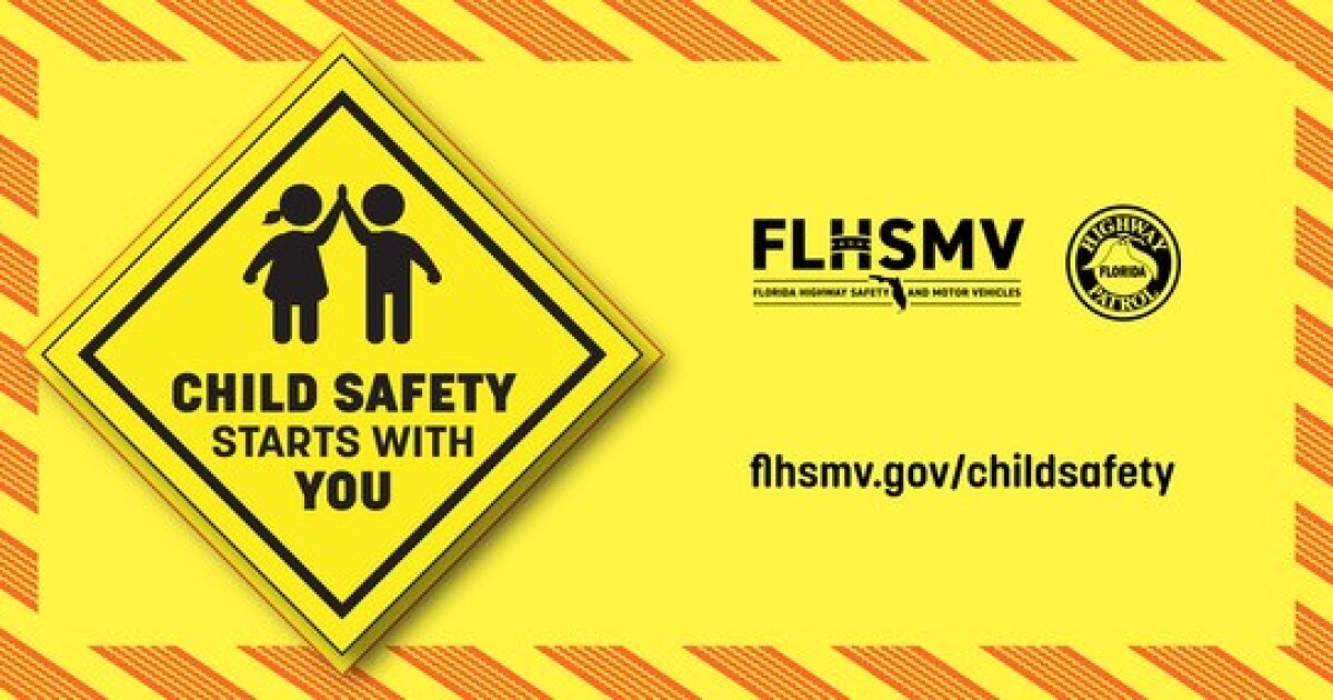 FLHSMV August Child Safety Awareness Campaign WQCS