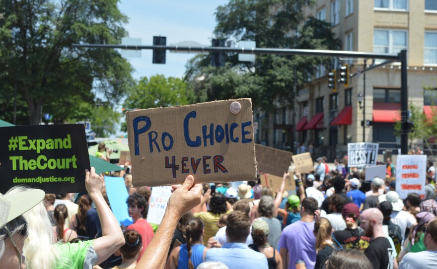 Activists from all over gathered in downtown Athens to fight for abortion rights
